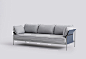 Can 3 seater sofa