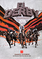 El Derby 2015 : Afiche realizado para el concurso el Derby 2015.