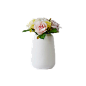 插花白色陶瓷花瓶