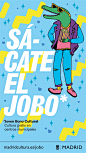JOBO : Campaign for the JOBO, a cultural pass that grants free entrance for people between 16 and 25 years old to all the Madrid’s council cultural centers