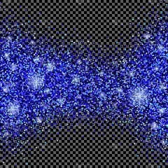 深色背景与蓝色闪光火花。