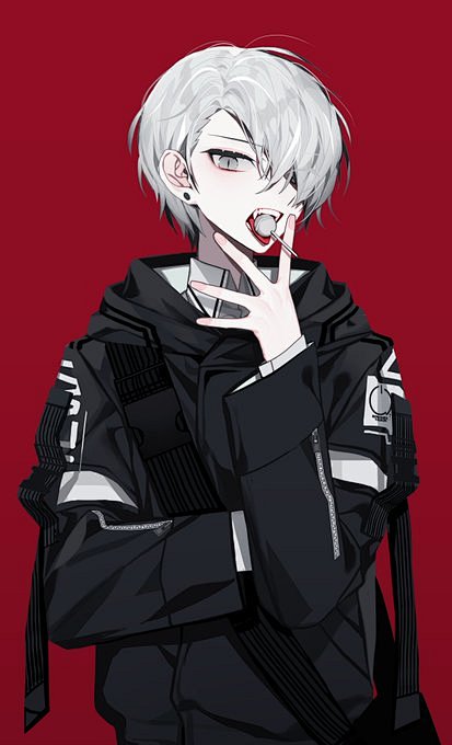 白发少年