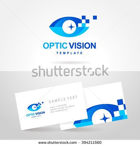optic vision logo de...
