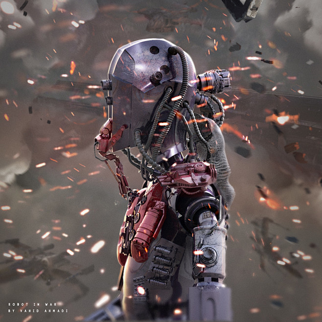Robot In War, vahid ...