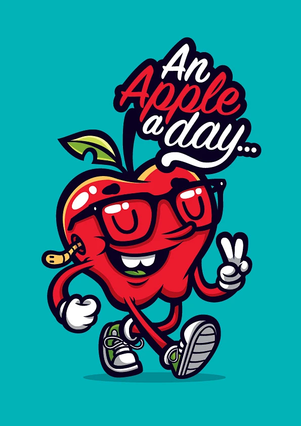 Apple A Day by cronobreaker on deviantART-花瓣网
