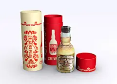 芝华士2011春节礼盒圆纸盒_广州市今淼品牌设计有限公司|创意海报|广告公司|标志设计|平面设计|空间设计|活动策划