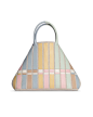 Ai Medium Variazoni Canvas & Leather Tote Bag