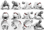 绘画参考 九条制作的一些DAZStudio人物模型~下蹲、跪坐等多个姿势-2