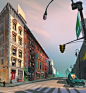 Topcat visual development : visual development and concept art for Top cat animation movie.