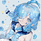 画了老板家小史莱姆！#绘画#