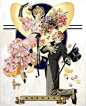 摩登男女&The Arrow的缔造者 | 上世纪美国著名插画师J.C. Leyendecker_Evening