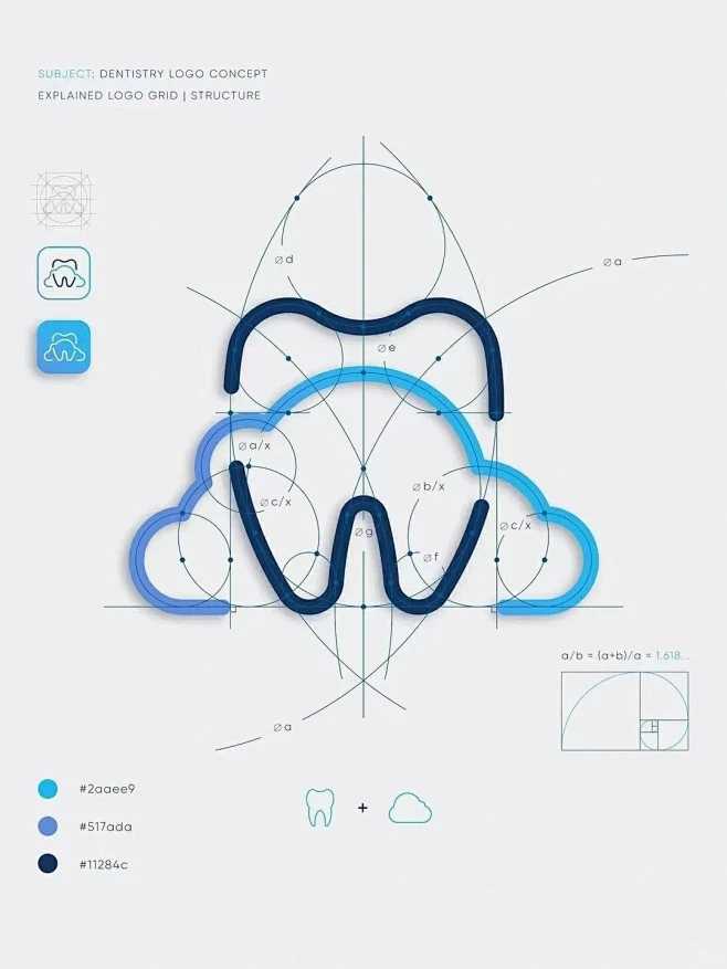 LOGO设计｜一个 LOGO品牌标志如何标准制图-花瓣网
