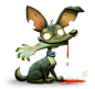 Daily Painting 618 # Zombie Dog by Cryptid-Creations on deviantART