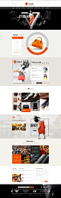 作品：yisun皮革页面设计  网页设计—企业站
