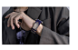 适用爱马仕款iwatch6/SE/5/4/3代苹果手表表带apple watch真皮手工单圈表带男女 单圈【靛蓝粉白配橙色】 42/44mm【图片 价格 品牌 报价】-京东