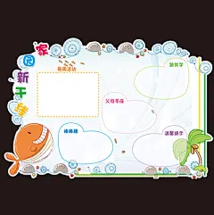 幼儿园家园联系栏家教园地亲子宣传栏设计大中小班级学习园地背胶-淘宝网