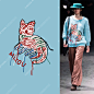 100款GUCCI古驰大牌印花绣花潮牌奢侈品图案素材PSD矢量-淘宝网