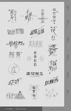 小仝学采集到图标文字