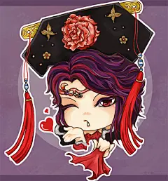 淳于智商007  的插画 魔咩格格