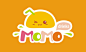MOMO饮品logo设计