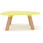 Universo Positivo Turtle Table - Yellow - Small