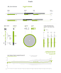 Annual report with 3d infographics