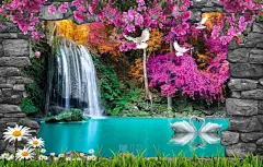 3d 惊人的自然壁纸和背景