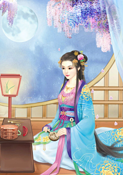 宋宋songj🌟采集到古风手绘人物