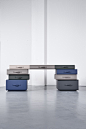 a Desk of Briefcases | Maarten De Ceulaer: 