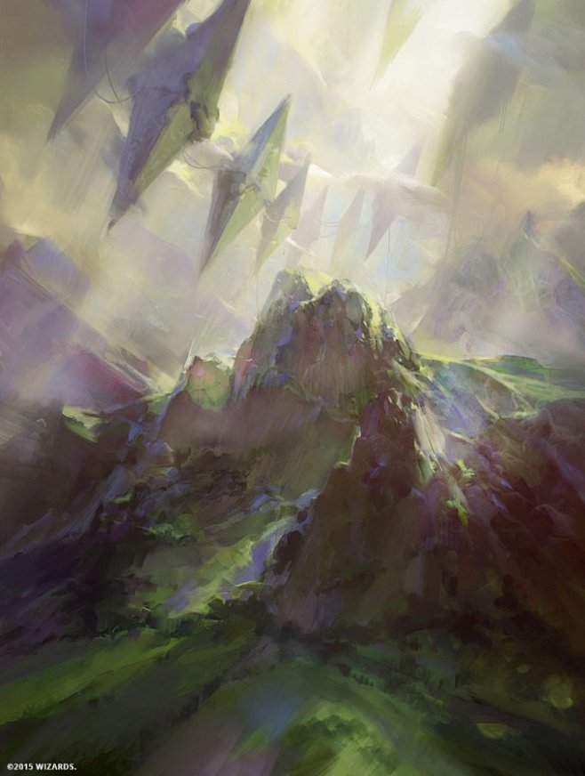 zendikarexpedition赞迪卡宝藏卡原画合集905x1200卡牌原图旅法师营地