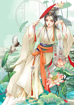 偲偲湘倪采集到【咸鱼】古风底图