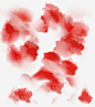 红云图案墨迹高清素材 平面电商 创意素材 png素材