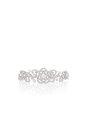 CAMÉLIA系列18K白金手链，镶嵌钻石。