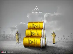 工业污染放射性防护服生态环境优化海报 海报招贴 环境优化