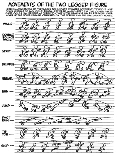 动画人动物动作