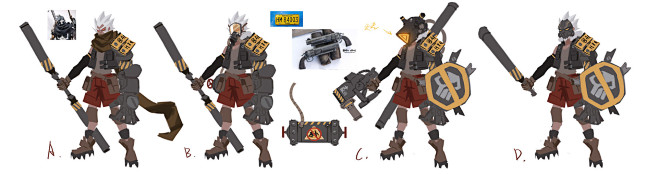 KH X : R4  Game art ...
