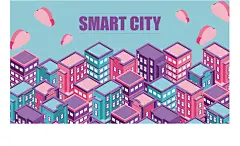 2.5D创意设计建筑楼房创意素材合集多款海报设计广告创意素材(8)