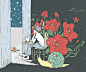 韩国Aro唯美插画作_兔子梦想家_新浪轻博客_Qing