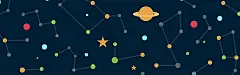 星星,宇宙,行星,线条,几何,深蓝色,海报banner,卡通,童趣,手绘图库,png图片,网,图片素材,背景素材,3768903@北坤人素材