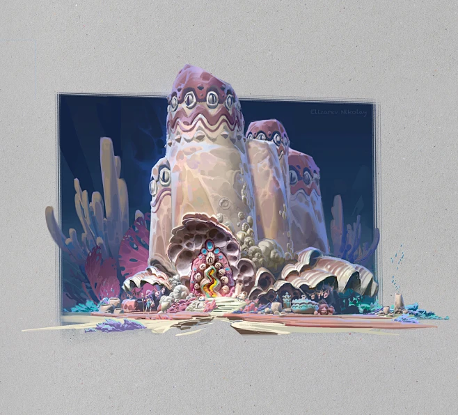 Underwater building concepts-花瓣网