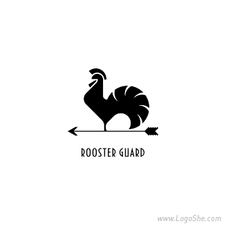 国外公鸡Logo设计