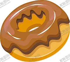 可爱甜甜圈 【酷图网】可爱甜甜圈,甜甜圈,卡通甜甜圈,手绘甜甜圈,卡通甜品,烘培,手绘,插图,png免抠图