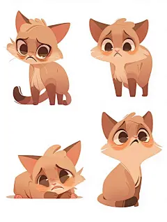【新出炉的小猫咪头像表情包】•两种风格
