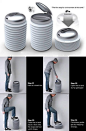 Share Good Stuffs: 21 Creative Trash Cans and Recycling Bins