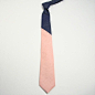 Colour block tie / General Knot 