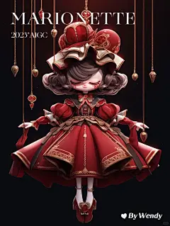 AIGCIP设计提线木偶Marionette - 小红书