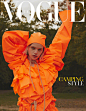 Vogue Ukraine November 2018 : Stella Lucia by Leon Mark. 乌克兰版《Vogue》11月刊, 这张独特的超模面孔, 由Riccardo Tisci挖掘, 如今又备受Gucci的喜爱, 这是她出道至今的首张Vogue. 