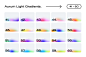 100 Aurum Light Gradients by Asylab on Dribbble