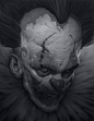 Pennywise the clown (fanart), Andy Reyes : The first version of Pennywise was left behind (the one below this), it wasn't the way I wanted it so I put a lot of effort on this one and finally finish it like it was meant to be.