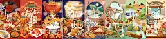 【传承中国味】国风传统节日系列插画-古田路9号-品牌创意/版权保护平台